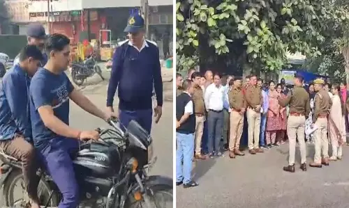 Alwar: राष्ट्रीय सड़क सुरक्षा माह के 29वें दिन की गई समझाइश एवं प्रवर्तन कार्रवाई