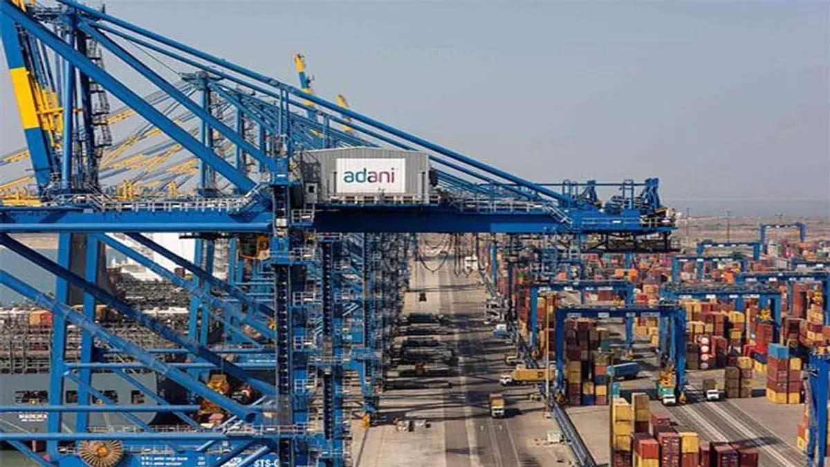 Adani Ports ने 2024-25 की पहली तीन तिमाहियों में 32% शुद्ध लाभ वृद्धि दर्ज की Adani Ports ने 2024-25 की पहली तीन तिमाहियों में 32% शुद्ध लाभ वृद्धि दर्ज की