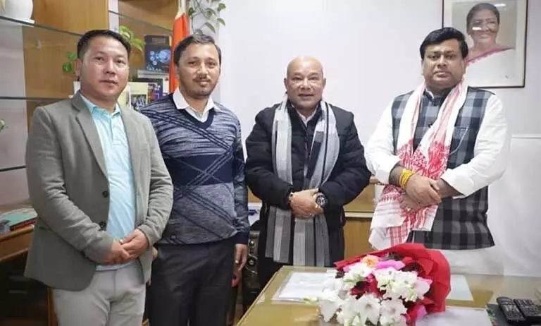 Meghalaya के भाजपा विधायक सनबोर शुल्लई ने जिला परिषदों के लिए