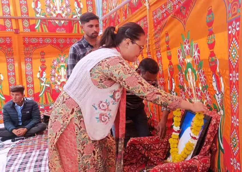 Barmer: महात्मा गांधी की पुण्यतिथि पर श्रद्धासुमन अर्पित किए