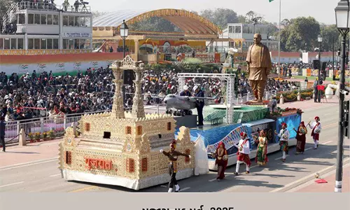 Republic Day Parade: गुजरात की झांकी ने लगातार तीसरे साल लोकप्रिय विकल्प श्रेणी में जीत हासिल की