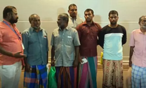 रामेश्वरम के छह भारतीय मछुआरे श्रीलंकाई जेल से रिहा