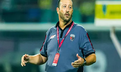 NEUFC के मुख्य कोच जुआन पेड्रो बेनाली ने हैदराबाद FC पर 4-1 से जीत के बाद टीम के प्रदर्शन की प्रशंसा की