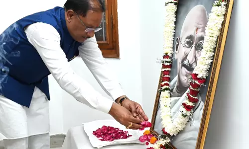 CM विष्णुदेव साय ने आज महात्मा गांधी की पुण्यतिथि पर किया श्रद्धासुमन अर्पित