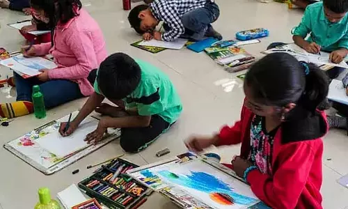 Assam :  नागांव में गणतंत्र दिवस चित्रकला प्रतियोगिता का आयोजन किया