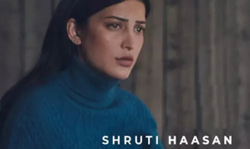 श्रुति हसन की Hollywood डेब्यू ड्रामा द आई का फर्स्ट लुक जारी श्रुति हसन की Hollywood डेब्यू ड्रामा द आई का फर्स्ट लुक जारी