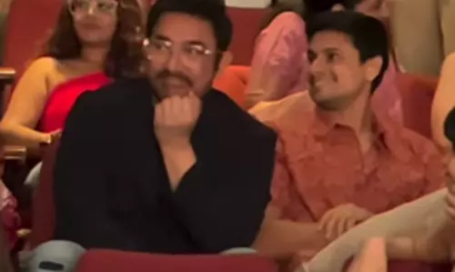 Aamir Khan अपने दामाद नुपुर शिखरे के साथ मूवी डेट पर गए