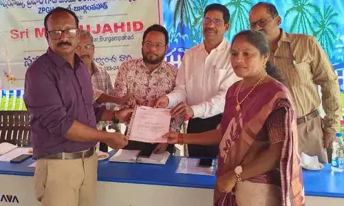 Nava Limited ने बर्गमपाड जिला परिषद गर्ल्स हाई स्कूल में सुविधाओं का विकास किया Nava Limited ने बर्गमपाड जिला परिषद गर्ल्स हाई स्कूल में सुविधाओं का विकास किया