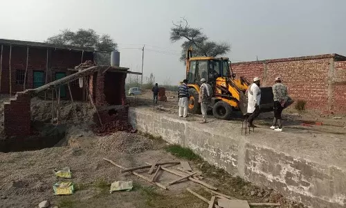 Haryana : अनाधिकृत कॉलोनी में तोड़फोड़ अभियान चलाया गया