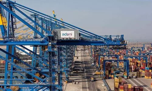 Adani Ports ने 2024-25 की पहली तीन तिमाहियों में 32% शुद्ध लाभ वृद्धि दर्ज की Adani Ports ने 2024-25 की पहली तीन तिमाहियों में 32% शुद्ध लाभ वृद्धि दर्ज की
