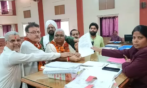 कांग्रेस के महापौर प्रत्याशी विजय गोलछा का नामांकन निरस्त