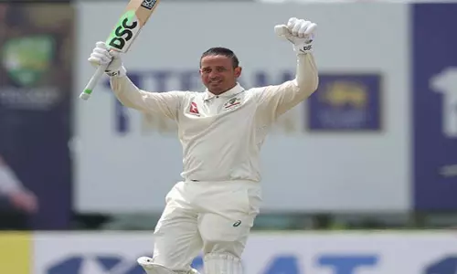 उस्मान ख्वाजा ने गॉल में Sri Lanka के खिलाफ टेस्ट मैच में अपना पहला दोहरा शतक लगाया