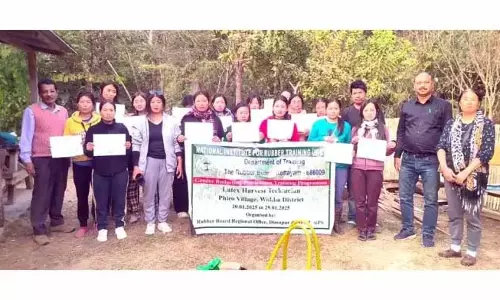 Nagaland : वोखा में ‘लेटेक्स हार्वेस्ट तकनीशियन’ पर प्रशिक्षण Nagaland : वोखा में ‘लेटेक्स हार्वेस्ट तकनीशियन’ पर प्रशिक्षण