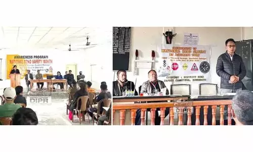 Nagaland में सड़क सुरक्षा माह मनाया गया