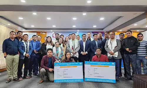 Arunachal : पत्रकारों को ऐतिहासिक स्वास्थ्य पहल CMAAY के तहत नामांकित किया गया