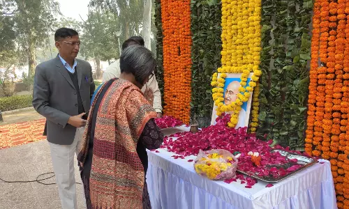 Bikaner: शहीद दिवस पर गांधी पार्क में आयोजित हुआ कार्यक्रम