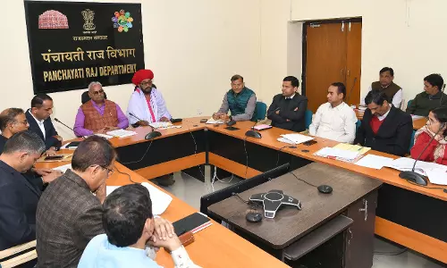 Jaipur: पंचायती राज विभाग की समीक्षा बैठक