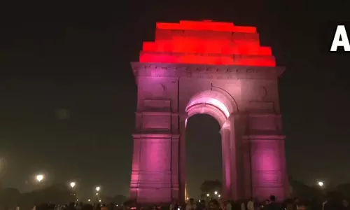 वर्ल्ड नेगलेक्टेड ट्रॉपिकल डिजीज डे: इंडिया गेट को सजाया गया, VIDEO