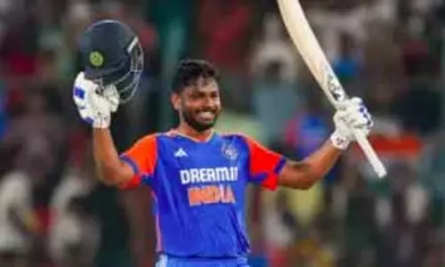 4th T20: भारत की नजरें सीरीज जीतने पर, सैमसन की तेज गेंदबाजी की पोल खुली 4th T20: भारत की नजरें सीरीज जीतने पर, सैमसन की तेज गेंदबाजी की पोल खुली