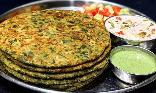 Recipe: सर्दियों के लिए लाजवाब हैं बथुआ आलू पराठे, स्वाद भी लाजवाब और सेहत का भी रखते हैं ख्याल Recipe: सर्दियों के लिए लाजवाब हैं बथुआ आलू पराठे, स्वाद भी लाजवाब और सेहत का भी रखते हैं ख्याल