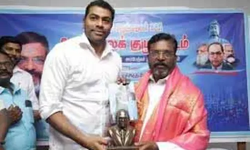 थिरुमावलवन ने आधव अर्जुन को टीवीके में शामिल होने पर शुभकामनाएं दीं
