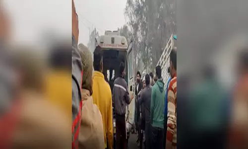 हाइवे पर भीषण हादसा, 7 की मौत कई घायल