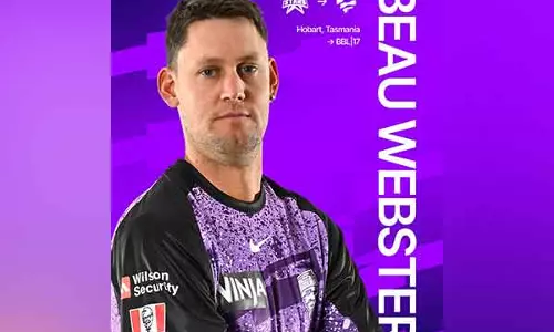 ब्यू वेबस्टर तीन साल के अनुबंध पर होबार्ट हरिकेंस में लौटे, स्टार्स ने Liam Hatcher को सुरक्षित किया ब्यू वेबस्टर तीन साल के अनुबंध पर होबार्ट हरिकेंस में लौटे, स्टार्स ने Liam Hatcher को सुरक्षित किया