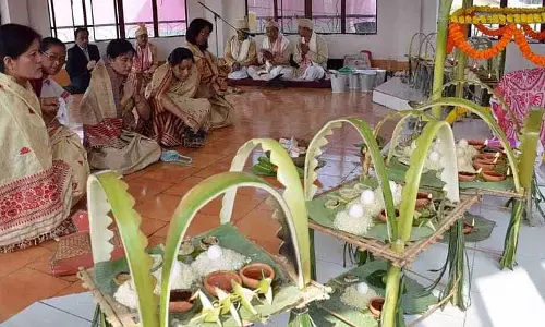 Assam के मुख्यमंत्री ने मे-डैम-मे-फी पर हार्दिक शुभकामनाएं दीं Assam के मुख्यमंत्री ने मे-डैम-मे-फी पर हार्दिक शुभकामनाएं दीं