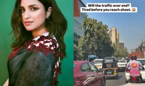 Parineeti Chopra ने शूटिंग से पहले अंतहीन ट्रैफ़िक पर निराशा व्यक्त की