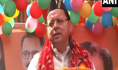 सीएम धामी ने दिल्ली चुनाव से पहले AAP पर हमला बोला