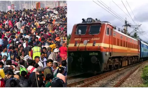 महाकुंभ: रेलवे ने दो दिन में 700 से अधिक ट्रेन चलाकर श्रद्धालुओं को पहुंचाया उनके घर महाकुंभ: रेलवे ने दो दिन में 700 से अधिक ट्रेन चलाकर श्रद्धालुओं को पहुंचाया उनके घर
