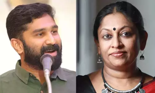 कांग्रेस के खिलाफ लेखक के.K.R. VT ने मीरा की आलोचना का जवाब दिया कांग्रेस के खिलाफ लेखक के.K.R. VT ने मीरा की आलोचना का जवाब दिया
