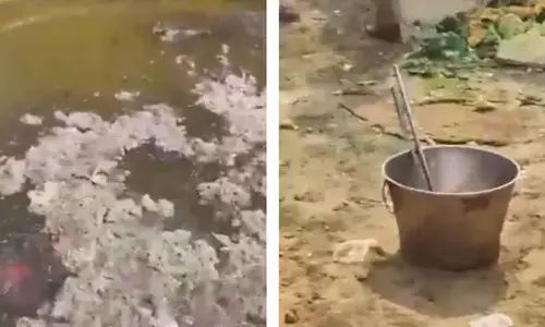 महाकुंभ: भंडारे के खाने में राख मिलाने पर पुलिस अधिकारी निलंबित, VIDEO