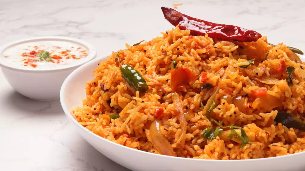 Tomato rice बच्चों और बड़ों को आएगा पसंद Tomato rice बच्चों और बड़ों को आएगा पसंद