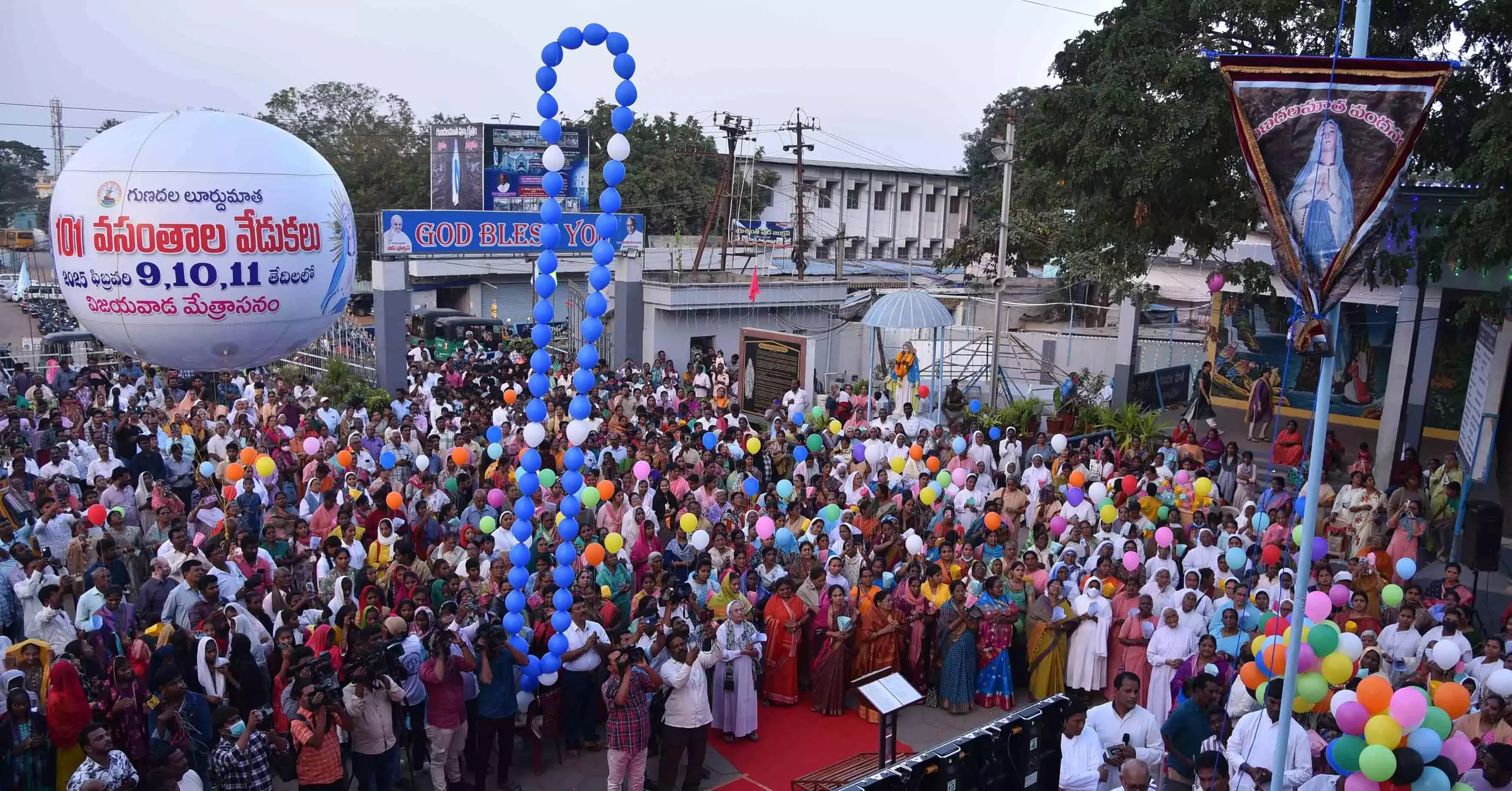 Andhra Pradesh: ग्रैंड नोवेना प्रार्थनाएँ गुनाडाला में शुरू