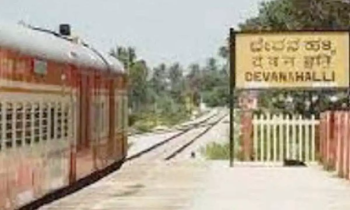 Devanahalli रेलवे परियोजना के लिए 1,000 एकड़ भूमि की आवश्यकता