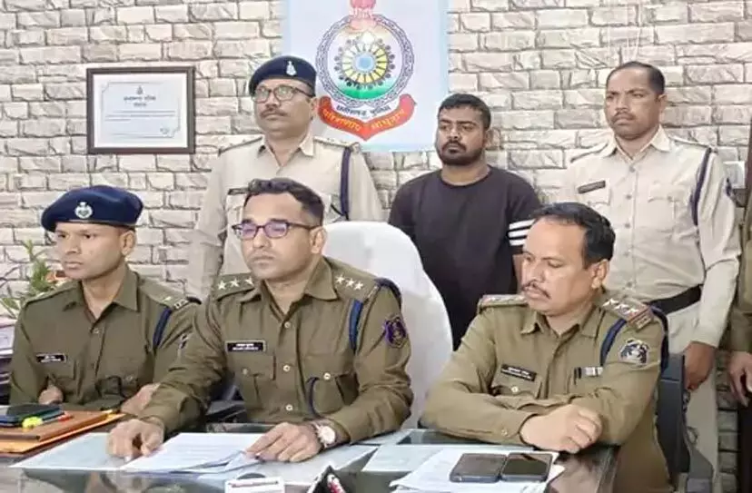 युवक ने ससुराल में रहकर किया गांजे का व्यापार, पुलिस ने किया गिरफ्तार