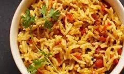 Recipe: घर पर कुछ हेल्दी डिश बनाना चाहते हैं तो बनाएं टोमैटो राइस Recipe: घर पर कुछ हेल्दी डिश बनाना चाहते हैं तो बनाएं टोमैटो राइस