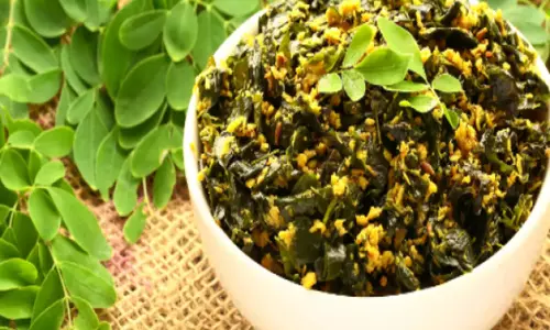 मोरिंगा के पत्तों की चाट रेसिपी मोरिंगा के पत्तों की चाट रेसिपी