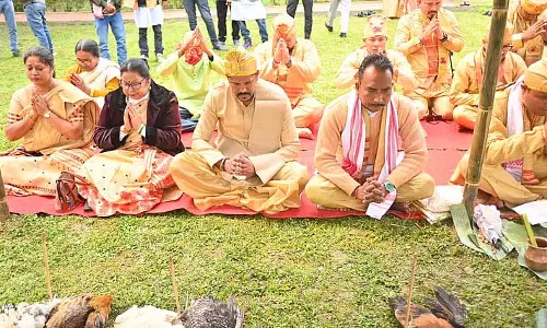 Assam : शिवसागर में पहली बार मे-डैम-मे-फी उत्सव का आयोजन किया Assam : शिवसागर में पहली बार मे-डैम-मे-फी उत्सव का आयोजन किया