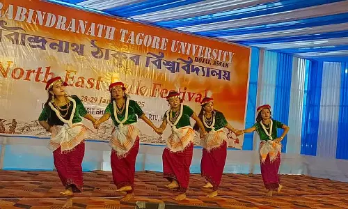 Assam : होजाई में पूर्वोत्तर की सांस्कृतिक विरासत का जश्न मनाने के लिए Assam : होजाई में पूर्वोत्तर की सांस्कृतिक विरासत का जश्न मनाने के लिए