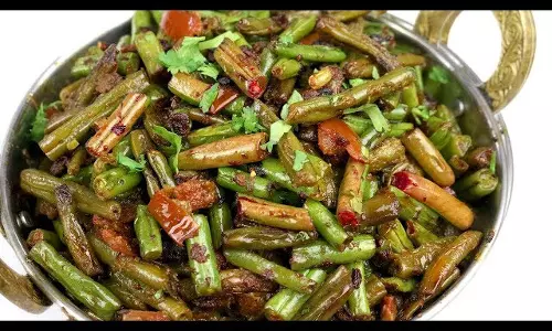 हरी बीन्स की सब्जी रेसिपी