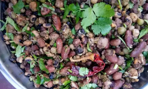 तीन बीन्स सुंडल रेसिपी