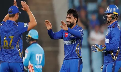 SA20: MI केप टाउन ने प्रिटोरिया कैपिटल्स को 27 रनों से हराया SA20: MI केप टाउन ने प्रिटोरिया कैपिटल्स को 27 रनों से हराया