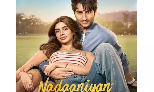 इब्राहिम अली खान की डेब्यू फिल्म नादानियां में Khushi Kapoor भी मुख्य भूमिका में हैं