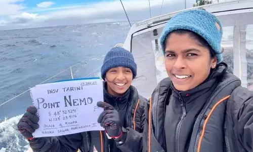Kerala की महिला ने पार किया ‘प्वाइंट निमो पृथ्वी का सबसे दूरस्थ Kerala की महिला ने पार किया ‘प्वाइंट निमो पृथ्वी का सबसे दूरस्थ