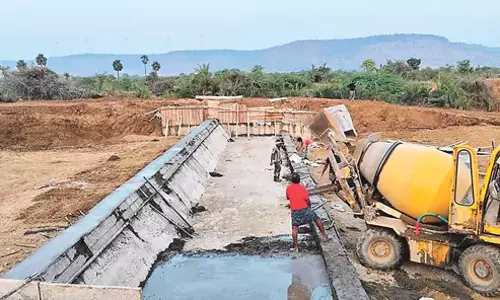 Andhra: जल संरक्षण कार्य के तल पर