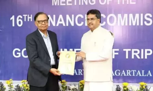 Tripura के लिए धन आवंटन बढ़ाने का आग्रह किया Tripura के लिए धन आवंटन बढ़ाने का आग्रह किया