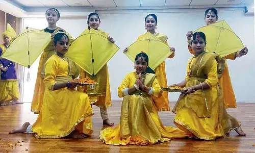 Jalandhar: स्प्रिंग डेल में बसंत पंचमी Jalandhar: स्प्रिंग डेल में बसंत पंचमी