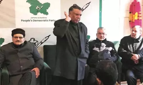 PDP की बैठक की अध्यक्षता खुर्शीद आलम ने की